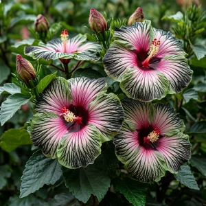 Гибискус Амбер Лайт купить по цене от 490р. в интернет-магазине «Посадика» с доставкой почтой в в Сосновкае и по всей России – [изображение №1].