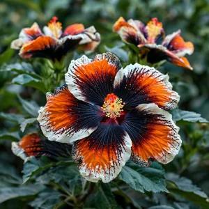 Гибискус Роял Рапсоди купить по цене от 261р. в интернет-магазине «Посадика» с доставкой почтой в в Сосновкае и по всей России – [изображение №1].