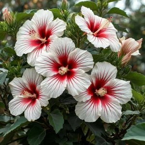 Гибискус Рэд Элеганс купить по цене от 380р. в интернет-магазине «Посадика» с доставкой почтой в в Сосновкае и по всей России – [изображение №1].