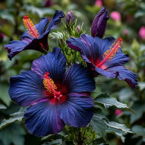 Гибискус Саншайн Кисс купить по цене от 450р. в интернет-магазине «Посадика» с доставкой почтой в в Сосновкае и по всей России – [изображение №1].