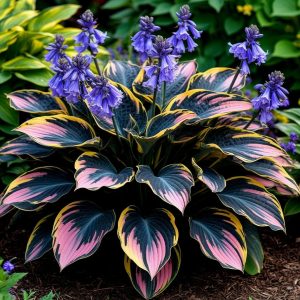 Хоста Пайн Эхо купить по цене от 699р. в интернет-магазине «Посадика» с доставкой почтой в в Сосновкае и по всей России – [изображение №1].